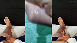 I got excited thinking about my ex girlfriend and did something private.