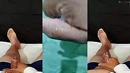 I got excited thinking about my ex girlfriend and did something private.