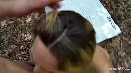 'Young German teen fucked in woods on first date'