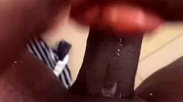 muscular bodybuilder sneaks big black cock toy into tight white pussy for intense solo orgasm