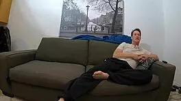 Scarlett Johnson tells the camera 'i need cum' while sucking and choking on penis