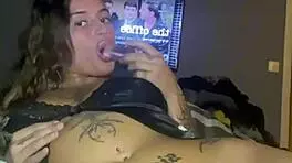 Horny Goth Slut Fucks Her Tight Ass Anal Style!