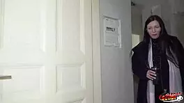 German Scout - First Time Anal For Small 18+ Tits Cougar Rina Helena At Pick Up Casting