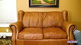 Busty Blonde Coed Tara Sucks Cock and Swallows Cumshot