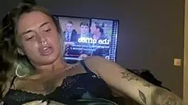 Horny Goth Slut Fucks Her Tight Ass Anal Style!