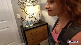 Ginger Hottie Luna Parish Gives A Bj And Gets Her Wet Pussy Deeply Fucked 😏