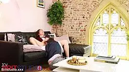 student gets eaten by teacher in homemade session and swallows massive cumshot