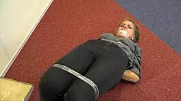 i-i'm teen violet haze as real estate agent in bondage