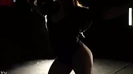 Petite 18+ Teen Twerking Softly in Solo Dance