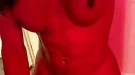 Shemale Bya Lessa Cums Hard With Big Cock!