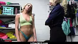 Tiffany Watson Gets Punished by Two Officers