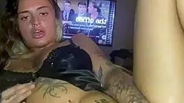 Massive Tits On Goth Girl Dominate Her Intense Solo Masturbation Session With Wild Twists