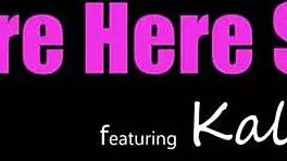 feeling the thrill as kallie taylor masturbates on the sofa