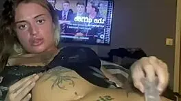 Massive Tits On Goth Girl Dominate Her Intense Solo Masturbation Session With Wild Twists