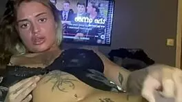 Massive Tits On Goth Girl Dominate Her Intense Solo Masturbation Session With Wild Twists