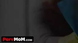 gorgeous stepmom wants to get pregnant and seduces her stepson to fill her milf pussy with hot cum