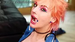 cute british girl instructs neighbors in joi