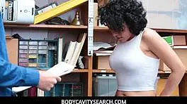 Latina teen Maya Morena gets fucked by perverted security guard