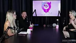 Watch Mary Red humiliate in this cuckold group scene with handjob