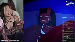 i feel so aroused watching meru the succubus 1 to 5 in this filipina solo masturbation livestream.