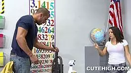 huge boobs charity girl sucks and gets drilled in group fuck