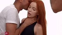 Megan Murkovski Gets Fucked By Two Guys!