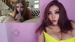 Pequeña Hermanastra Infiel Tiene Clases de Sexo con Hermanastro!