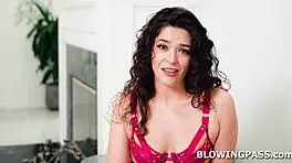 victoria voxx moans, 'fuck my throat harder' as she gets fingered and fucked