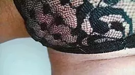 Why not watch this naughty babe finger her wet pink pussy in public restroom on hidden cam?