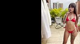 Latina porn casting - perfect ass latina slut obsessed with white cock colombian