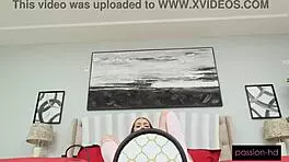 Oh yes ride that cock for a wild morning creampie! horny wife tells hubby