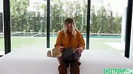 Surfer girl Royce gets fucked hard, making waves with her petite body