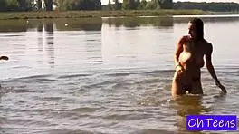 i's out here with big tits erika & karol in public outdoor czech amateurs scene