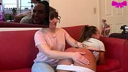 Spanking Chubby Nebraska College Slut In Jeans Otk! Daddy's Girl Dakota Marr Gets Fat Ass Strapped