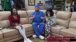 Solana's First Gyno Exam With Fingering And Spreading