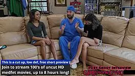 Solana's First Gyno Exam With Fingering And Spreading