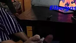 I Love Sucking Boyfriend's Cum And Getting Covered In Semen