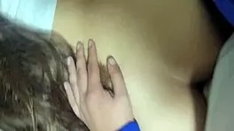 schoolgirl's intense sex with classmate in uniform