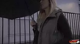 German Scout - Perfect Round Ass German Girl Marie Cherie Pick Up For First Casting Fuck In Berlin