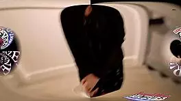 Horny Brunette Cutie Hazel OConnor Fingers Pussy and Gives Deepthroat Blowjob