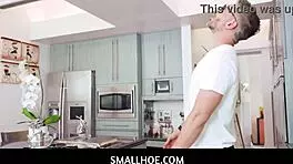 tiny asian beauty plays hide and seek