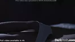 blonde teen 18+ is attracted to her black step dad huge monster cock