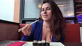 Stepmom before and after stepson fed stepmom with facial and blowjob 😏