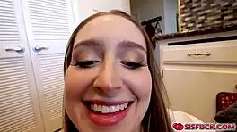 laney grey feels so guilty, she titty fucks and blows brad newman.