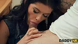 Czech Babe Cheats With Old Cock In Next Room