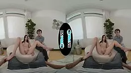 Melanie Marie Forces Boyfriend to Watch Her Ride Huge Hard Cock