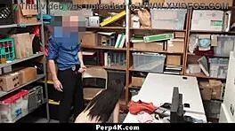 Shoplifter Tory Bellamy Caught Spying In Shop But Gets Bent Over Doggystyle Riding Chance From Police