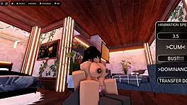 Fucking a Thick Latina in Cowgirl Position with Monster Cock Licking