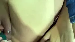 me cojo a mi cita de tinder con creampie bent over vibrator cum in restaurant