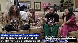 Dr Tampa selects nurse Aria Nicole first for pussy play